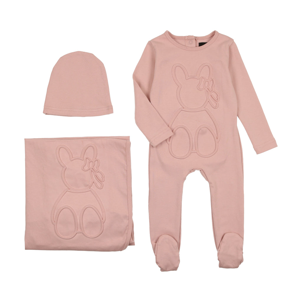 Cuddle & Coo Bunny 3PCS - Pink