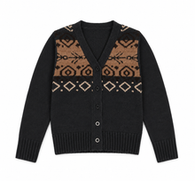 Load image into Gallery viewer, Calla Lili Boys Chunky Cardigan - Grey