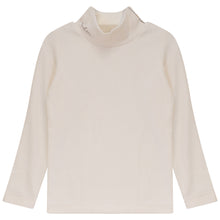 Load image into Gallery viewer, Calla Lili Mockneck Knit T-shirt - Cream