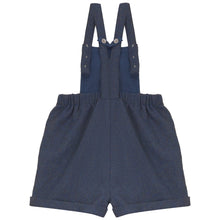 Load image into Gallery viewer, Calla Lili Boys Short Overalls - Blue