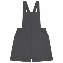 Load image into Gallery viewer, Calla Lili Boys Short Overalls - Grey
