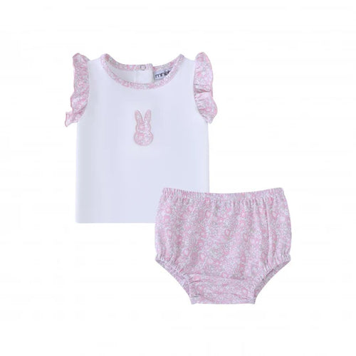 Mini Label Girls Liberty Bunny Two Piece Set