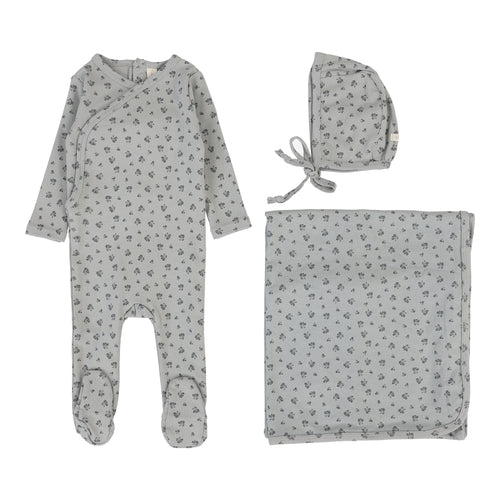 Lilette Bud Layette Set - Light Blue