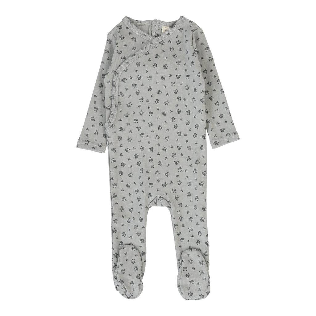 Lilette Bud Footie - Light Blue