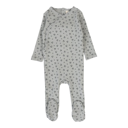 Lilette Bud Footie - Light Blue