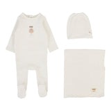 Lilette Graphic Layette Set - Cream/Doll
