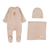 Lilette Graphic Layette Set - Dusty Pink