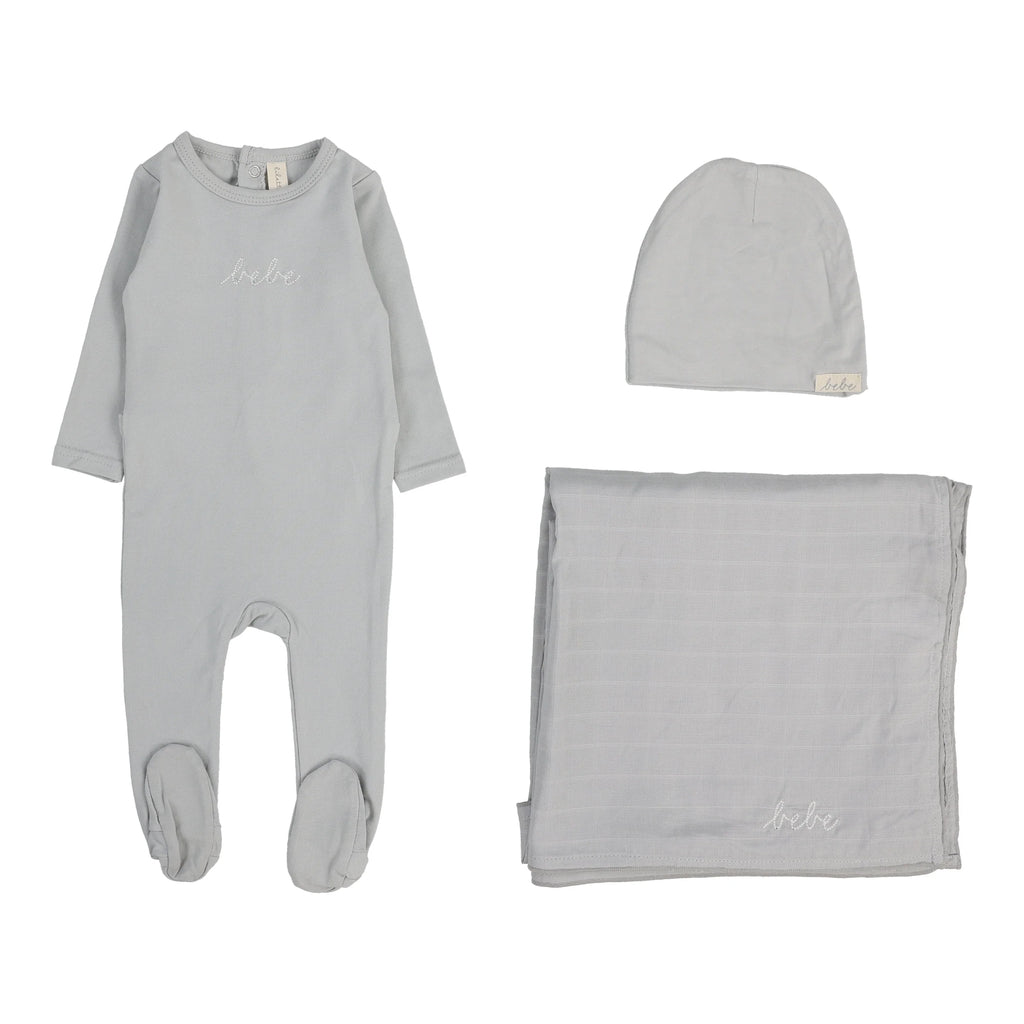 Lilette Take Me Home Bebe Layette Set - Pale Blue