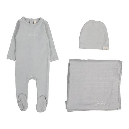 Lilette Take Me Home Bebe Layette Set - Pale Blue