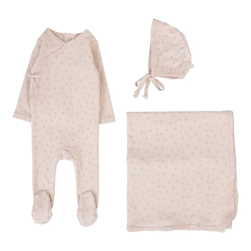 Lilette Bud Layette Set - Soft Pink
