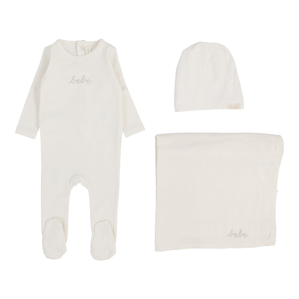 Lilette Take Me Home Bebe Layette Set - Oat