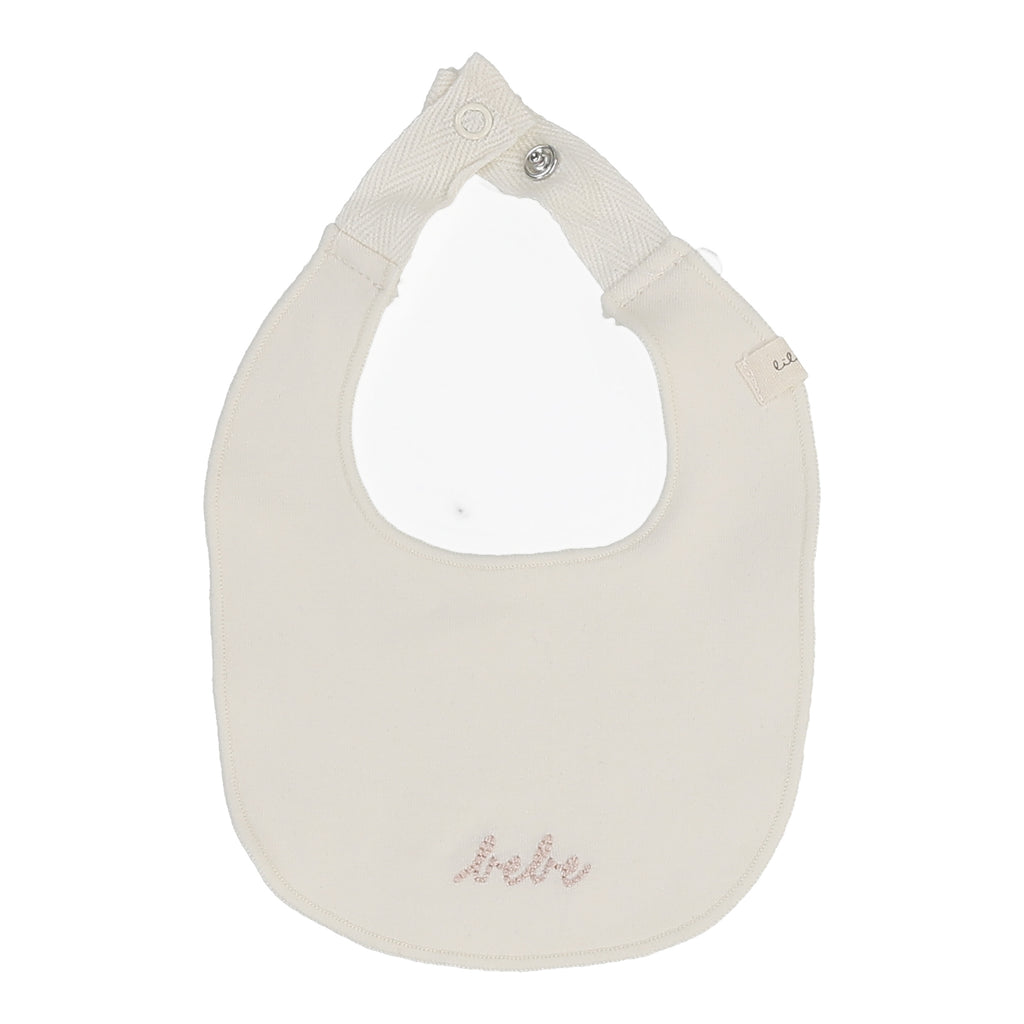 Lilette Take Me Home Bib - Cream/Pink