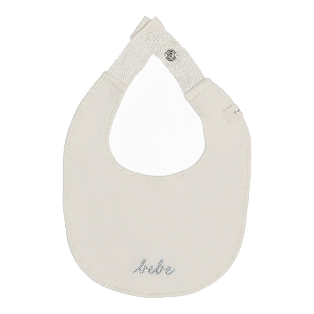 Lilette Take Me Home Bib - Cream/Blue