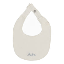 Load image into Gallery viewer, Lilette Take Me Home Bib - Cream/Blue