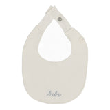 Lilette Take Me Home Bib - Cream/Blue
