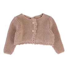 Load image into Gallery viewer, Lilette Chunky Knit Shrug - Classic - Dusty Pink