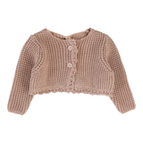 Lilette Chunky Knit Shrug - Classic - Dusty Pink