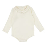 Lil legs Collar Onesie LS - Cream