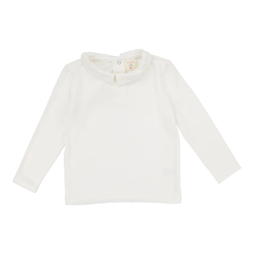 Lil Legs Collar Tee - Off White