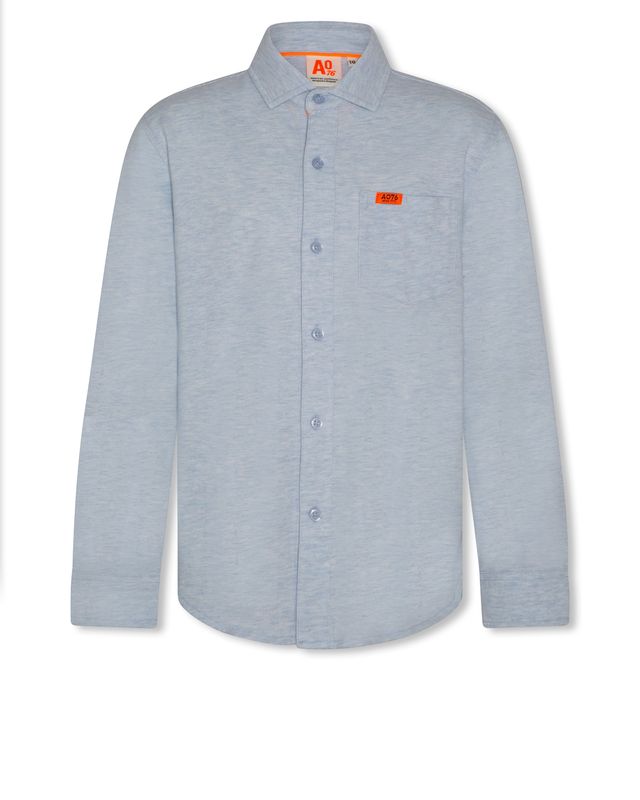 AO76 Dan Shirt - Heather Light Blue
