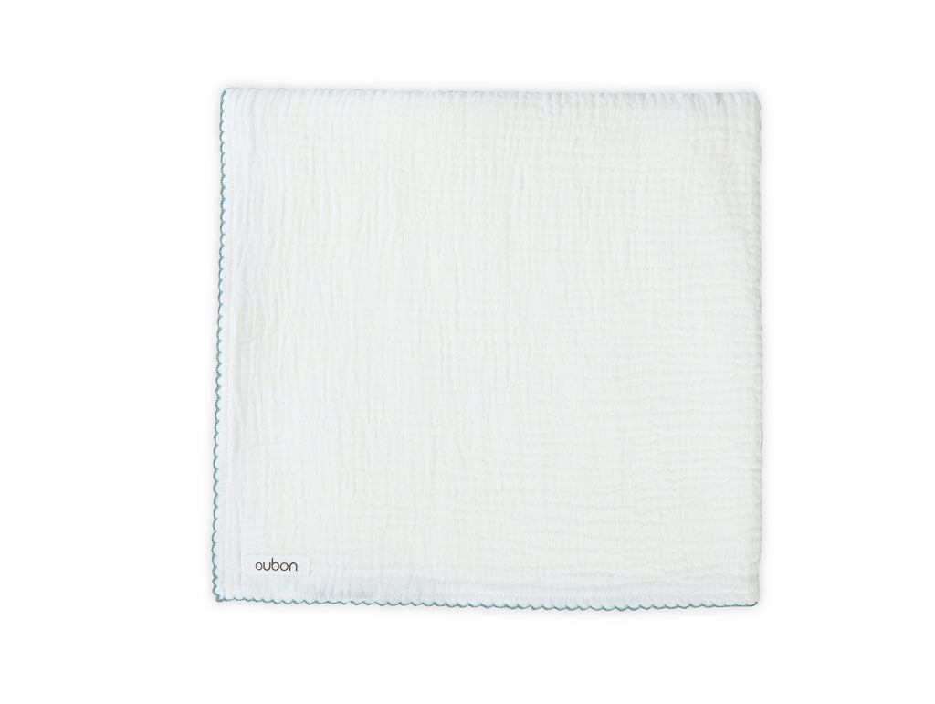 Oubon Swaddle - Dark Blue Trim