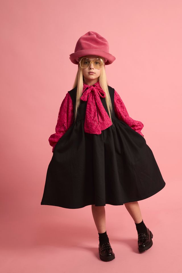 Little Creative Factory Denim Apron Dress