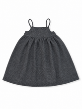 Load image into Gallery viewer, Calla Lili Girls Tweed Dress - Grey/Brown