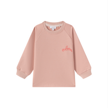 Load image into Gallery viewer, Oubon Embroidered Sweat Top - Blush