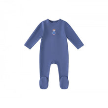 Load image into Gallery viewer, Mini Label Boys Fisherman Footie - Denim Blue
