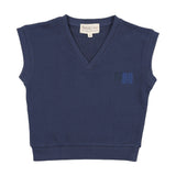 Farren & Me French Terry Vest - Washed Blue