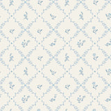 Little Threads Blue Lattice Muslin Blanket