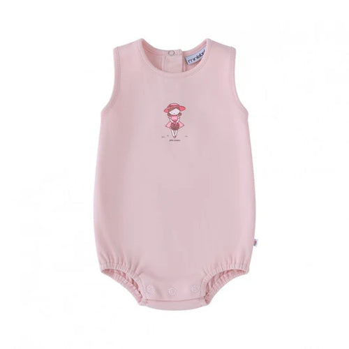 Mini Label Doll Romper - Pink