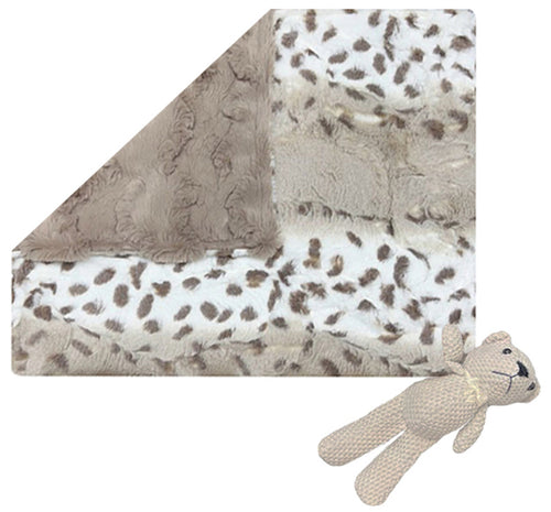 Delore Glacier Taupe & Arctic Lynx Taupe Lovey