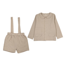 Load image into Gallery viewer, Lil Legs Linen Suit - Wheat