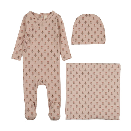 Lilette Marigold Layette Set - Pink