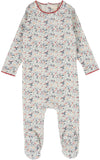 Lil Legs Grandpa Footie - Floral
