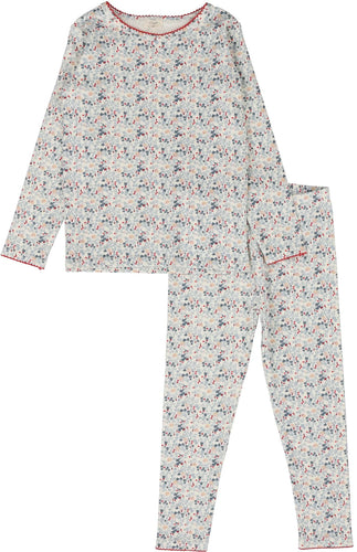 Lil Legs Pajamas - Floral