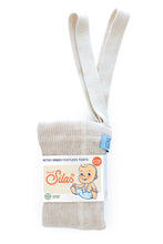 Load image into Gallery viewer, Silly Silas Footless Cotton Tights - Cream Blend - Final Sale