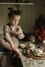 Load image into Gallery viewer, Silly Silas Footless Cotton Tights - Cocoa Blend - Final Sale