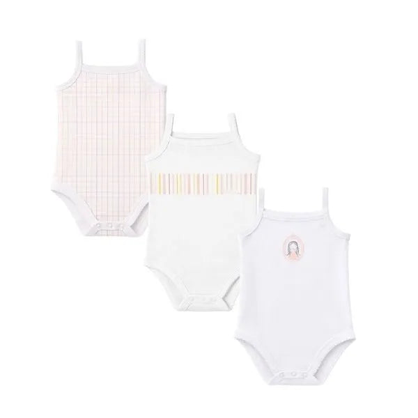 Aime Baby Girls Charm Sleeveless Undershirt
