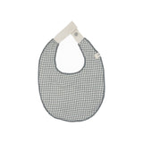 Lilette Gingham Bib - Blue