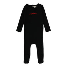 Load image into Gallery viewer, Lil Legs Gnite Footie - Black / Red