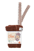 Load image into Gallery viewer, Silly Silas Granny Teddy Footless Cotton Tights - Cinnamon Checked - Final Sale