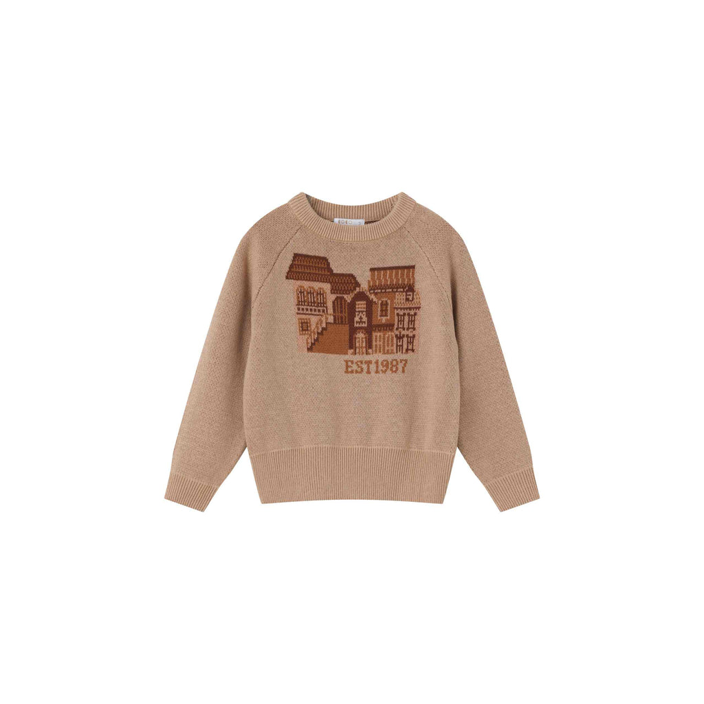 Coco Blanc Graphic Sweater