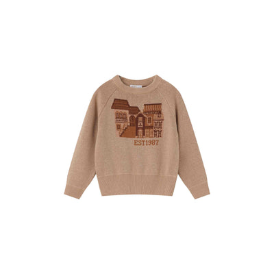 Coco Blanc Graphic Sweater