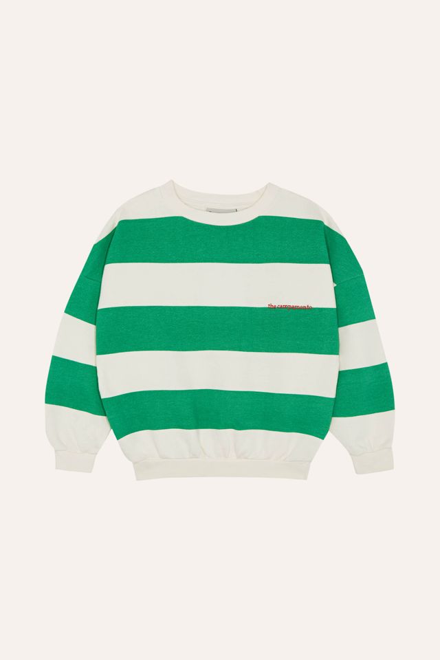 The Campamento Green Stripes Sweatshirt