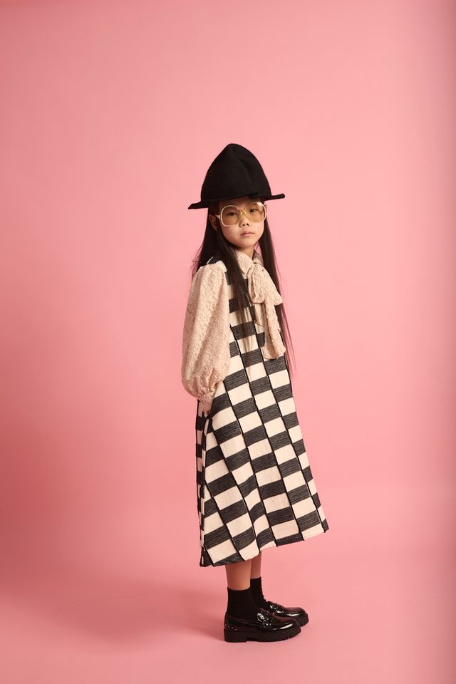 Little Creative Factory High Trail Apron Dress – Moonlight