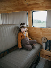 Load image into Gallery viewer, Silly Silas Hippy Footless Cotton Tights - Cocoa Blend - Final Sale