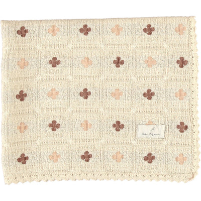 Bebe Organic All Patchwork Blanket - Sandy