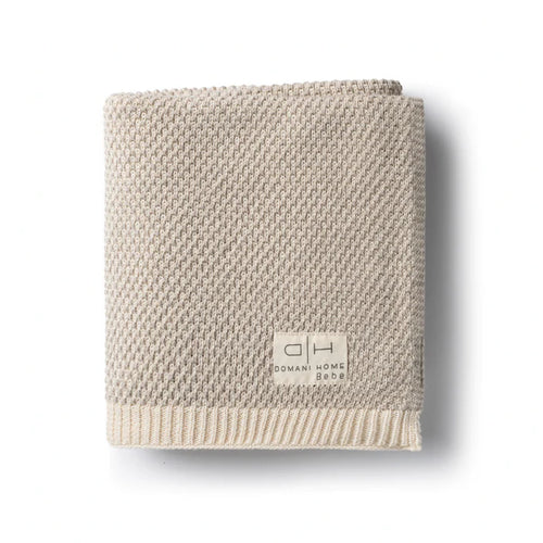 Domani Home Brunello Sand Baby Blanket